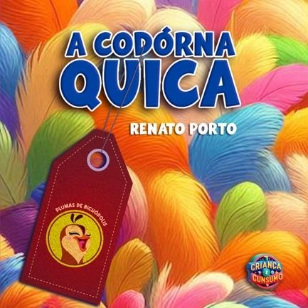 Capa de A codorna Quica, de Renato Porto