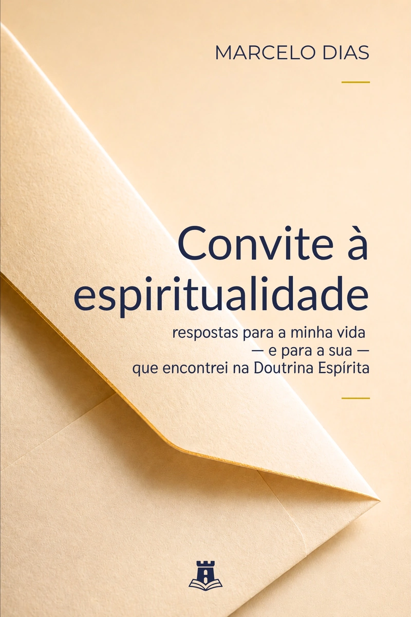 Capa de Convite à espiritualidade: Respostas para a minha vida, e para a sua, que encontrei na Doutrina Espírita, de Marcelo Dias