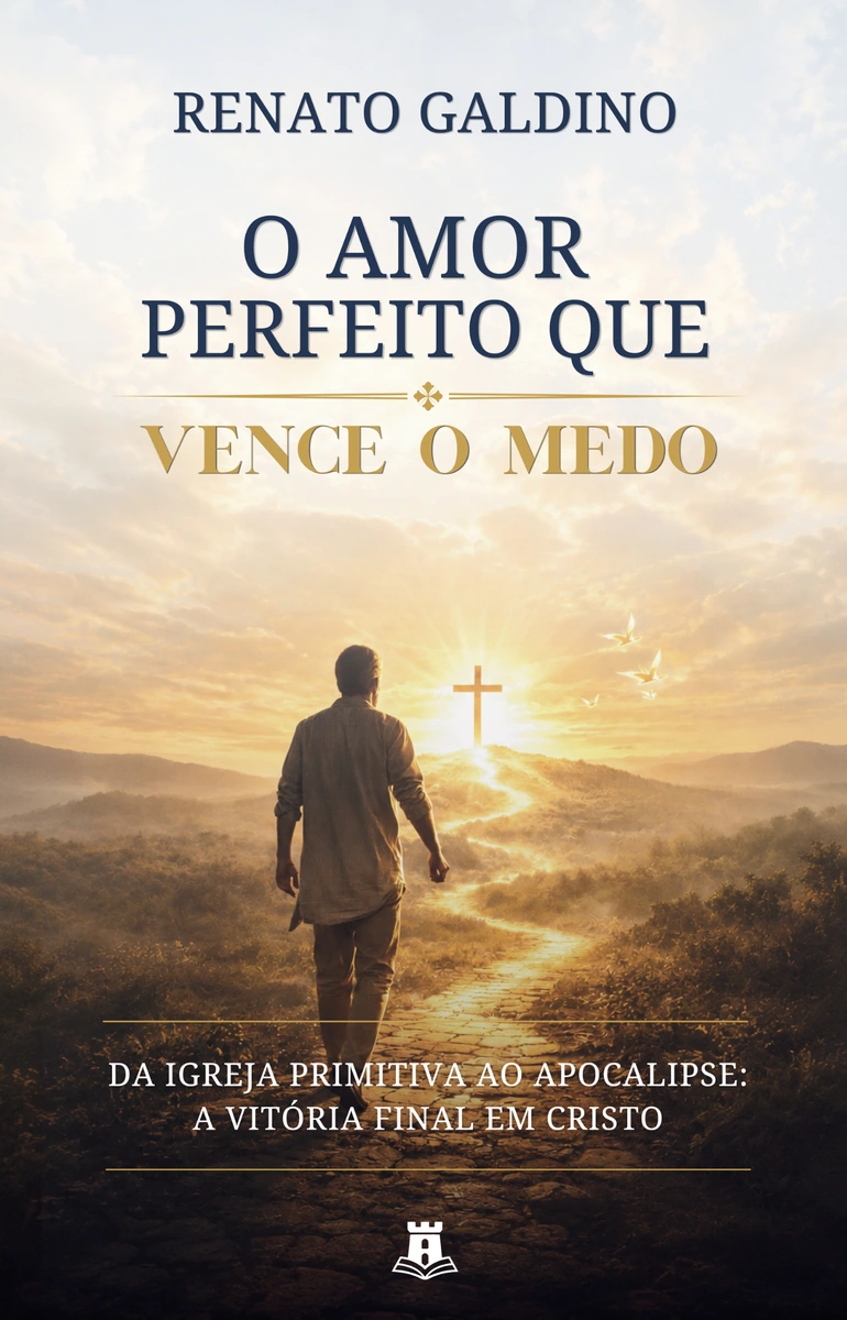 Capa de O amor perfeito que vence o medo: Da Igreja Primitiva ao Apocalipse: a vitória final em Cristo, de Renato Antônio Galdino